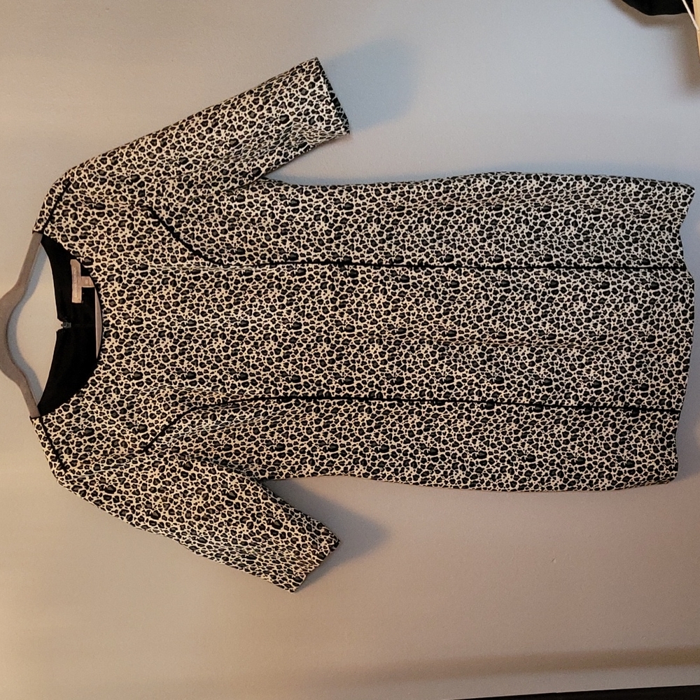 Banana Republic Sheath Dress Leopard Print | Size 10